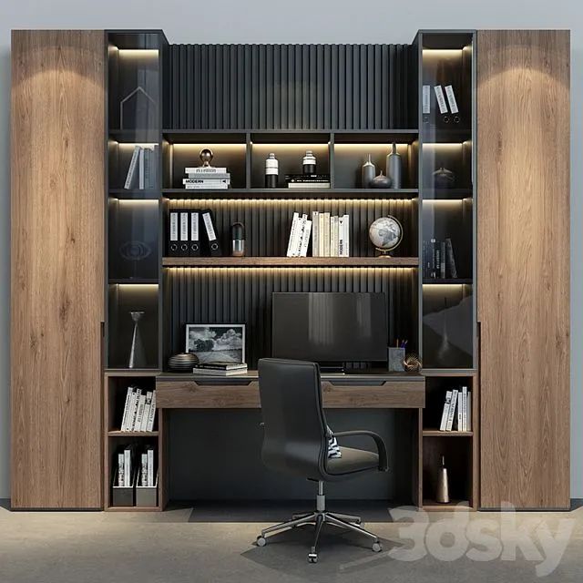 Cabinet Furniture 088 3D Model