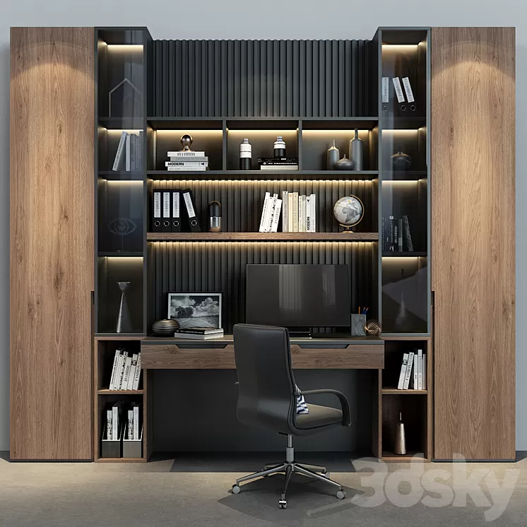 Cabinet Furniture 088 3D Model