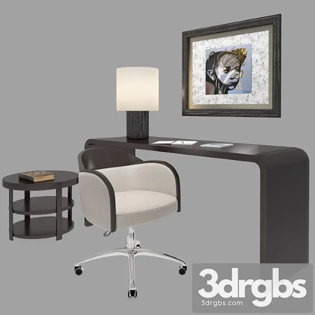 Cabinet furniture roulette. 2 3D Model Free