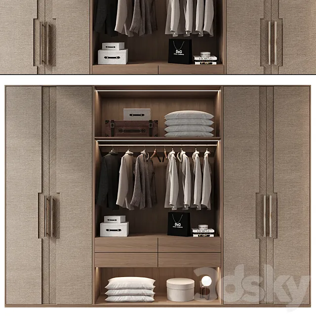 Cabinet GHS-2443 3D Model