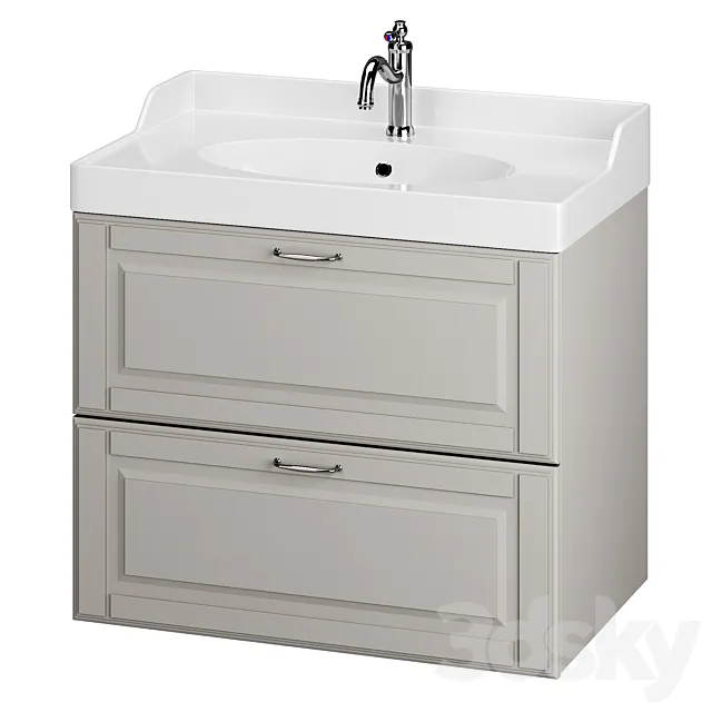Cabinet GODMORGON + Sink RETTVIKEN by IKEA Free Download