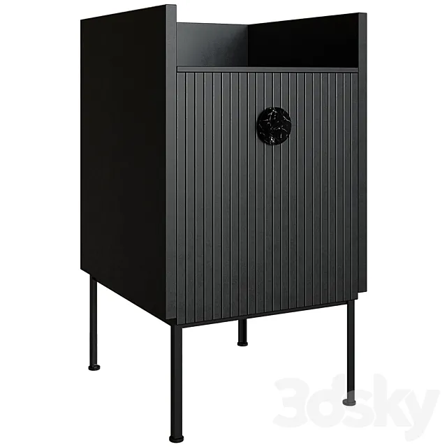 Cabinet LAGO Bedside table 3D Model