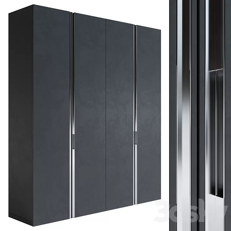 Cabinet of my design_02 (Muzafarov collections) 3D Model