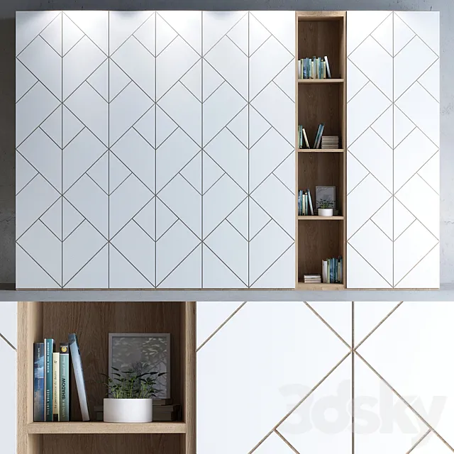 Cabinet - rack 11 3D Model