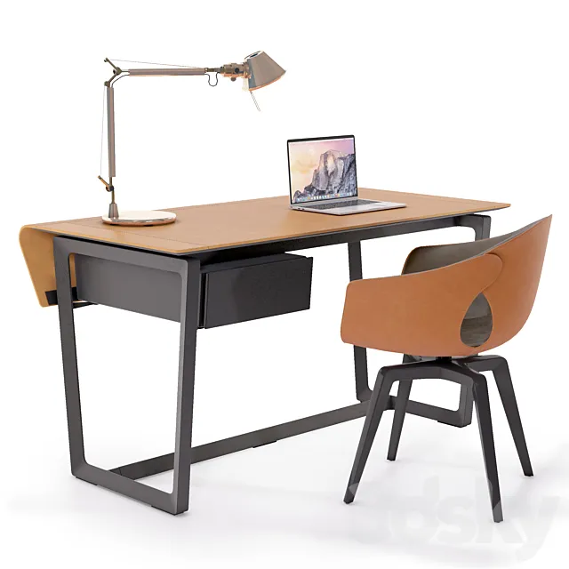 Cabinet set 3D Model