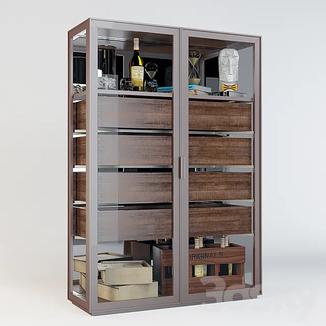 cabinet - showcase Berger 3DModel