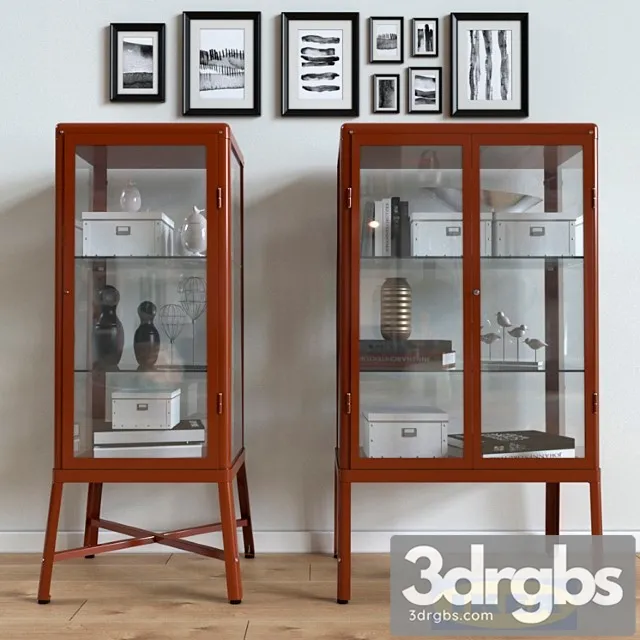 Cabinet showcase ikea factory 3D Model Free