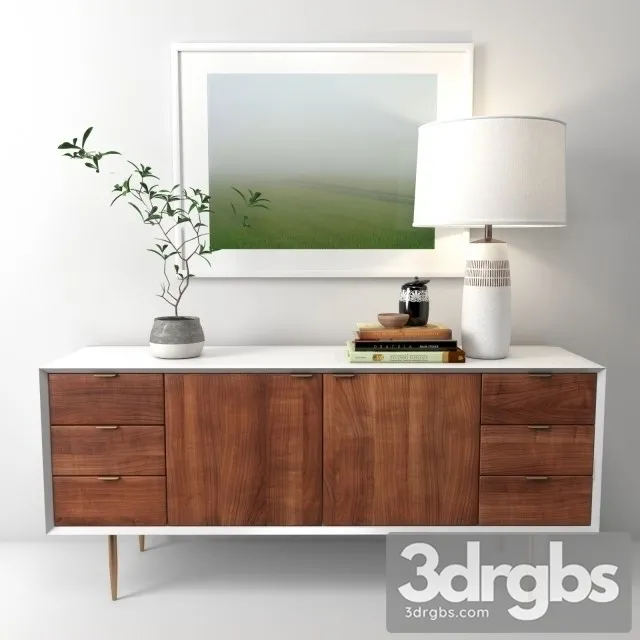 Cabinet Siena 3D Model Free