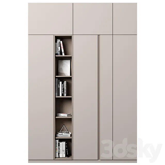 Cabinet with shelves 73 3D Model