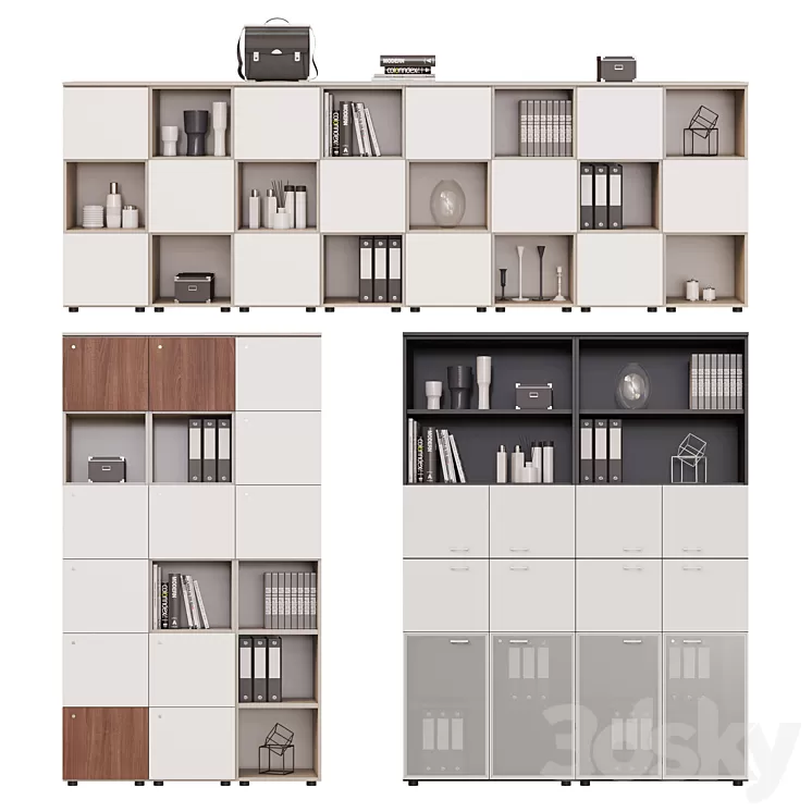 Cabinets CONTENITORI UNIVERSALI EVO (part2) 3D Model