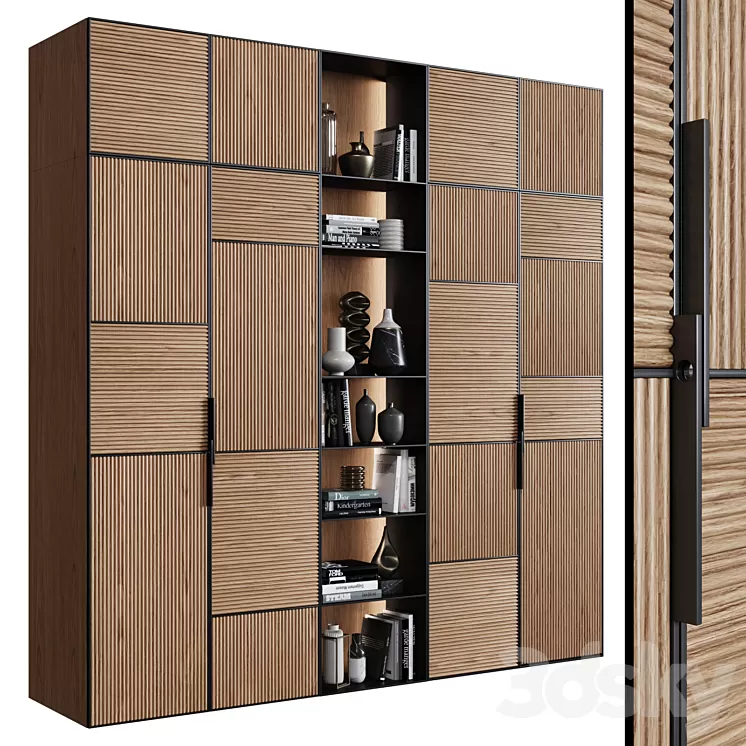 Cabinets in modern style 45 3D Model Free