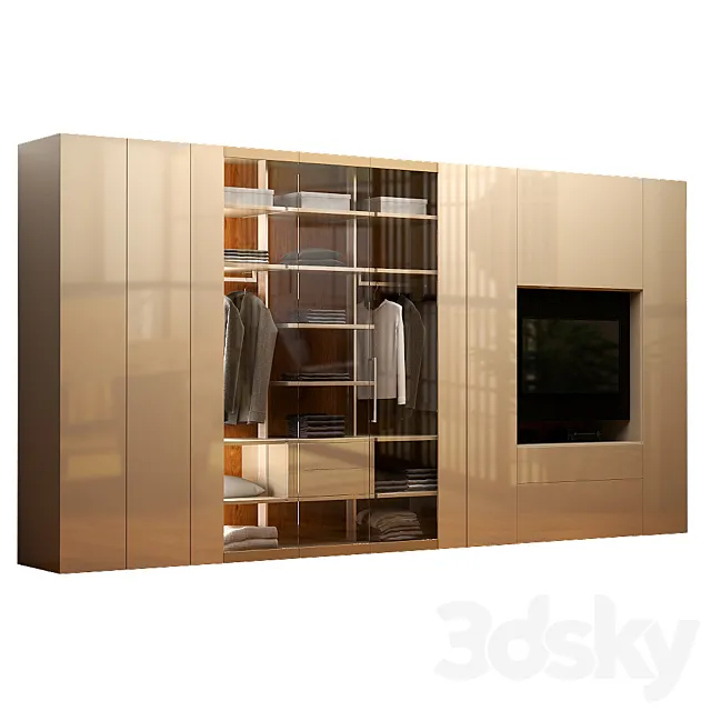 Caccaro_ROOMY cabinet 3D Model