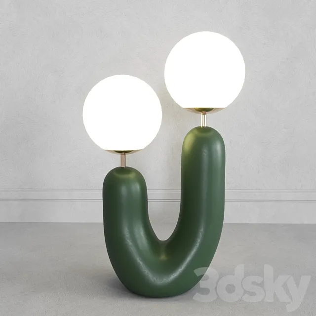 Cactus lamp 1 3DModel