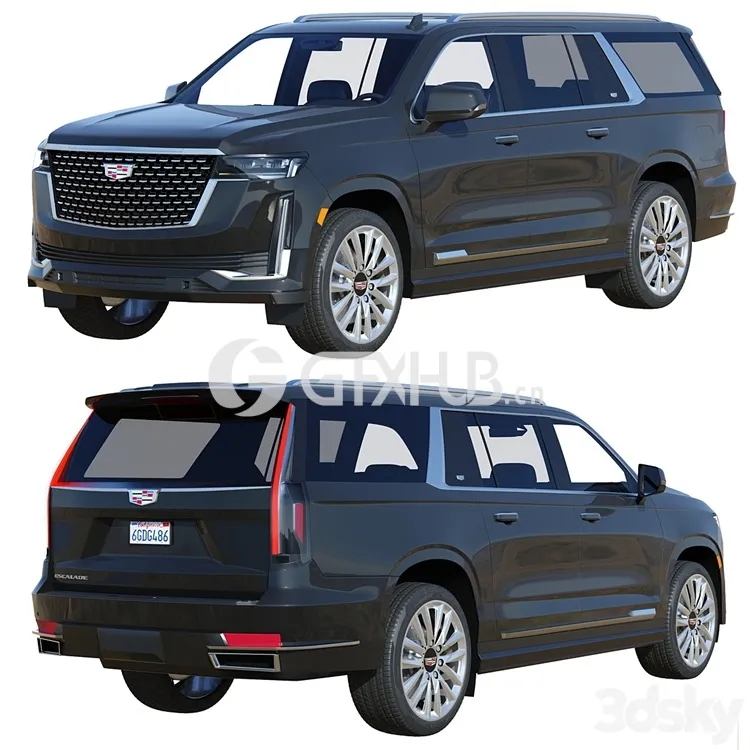Cadillac Escalade ESV Luxury 2021 - 3379