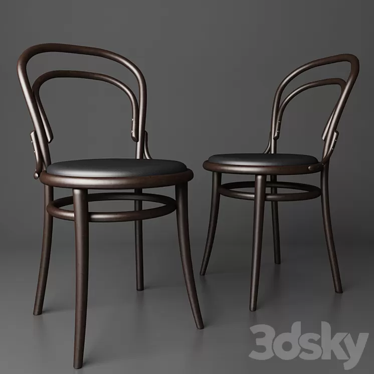 Cafe chair (Chair 14) By TON 3D Model