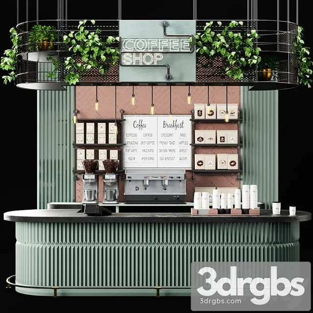 Cafe Vol 4 3D Model Free