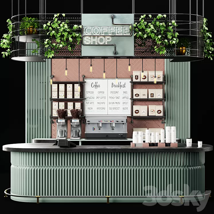 Cafe vol 4 3D Model Free