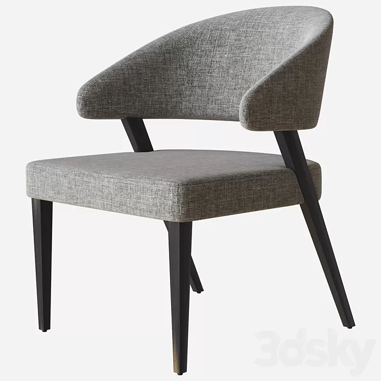 Cahn armchair the bright group 3D Model