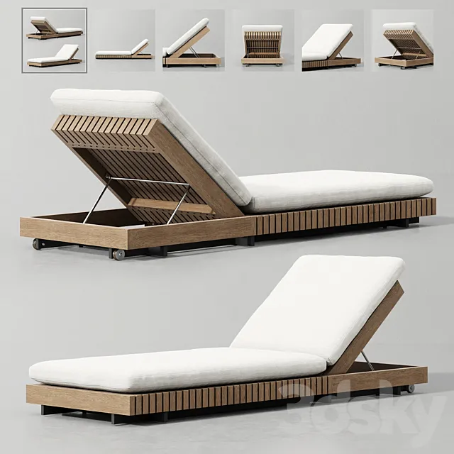 CAICOS CHAISE 3DModel
