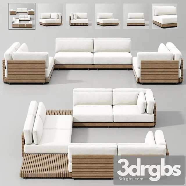 Caicos Modular 13 3D Model Free