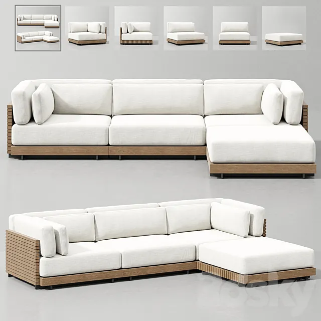 CAICOS MODULAR SOFA_5 Free Download