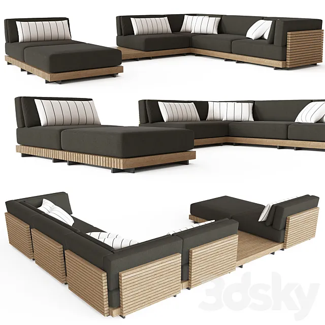 CAICOS SOFA 3D Model