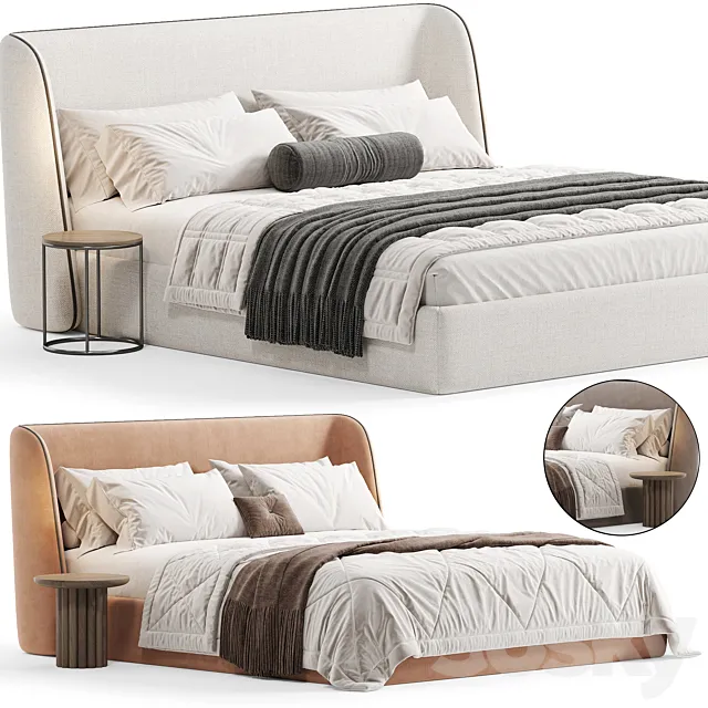 Caillou Bed By Casaricca 3D Model