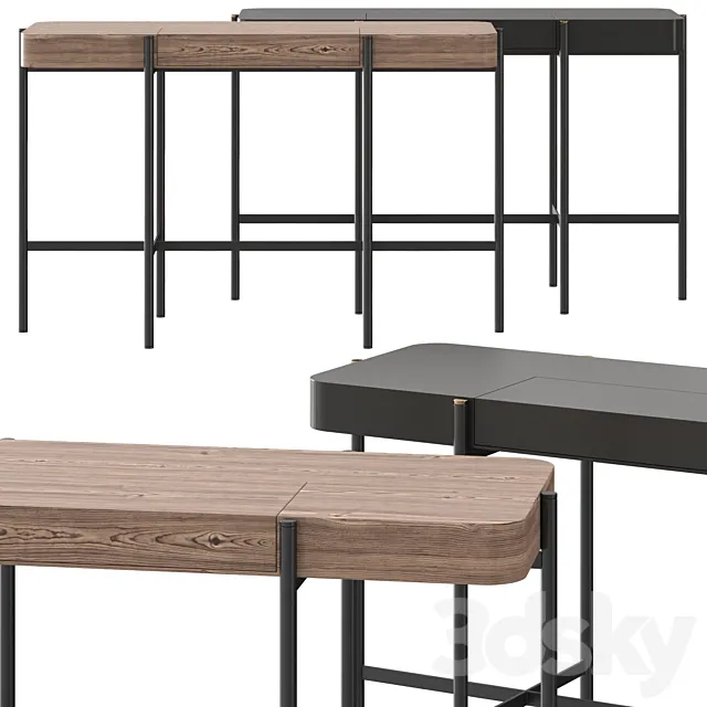 Caillou Console Table by Liu Jo Living Collection 3DModel