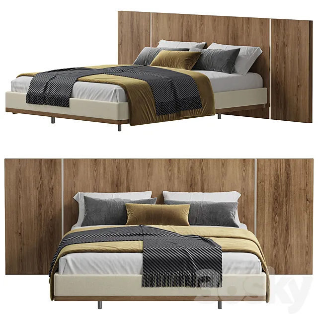 Cairo bed by laskasas 3D Model