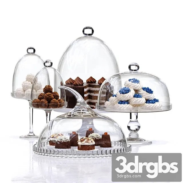 Cake holders & covers set