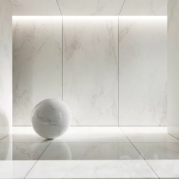Calacatta Porcelain Tile 3D Model