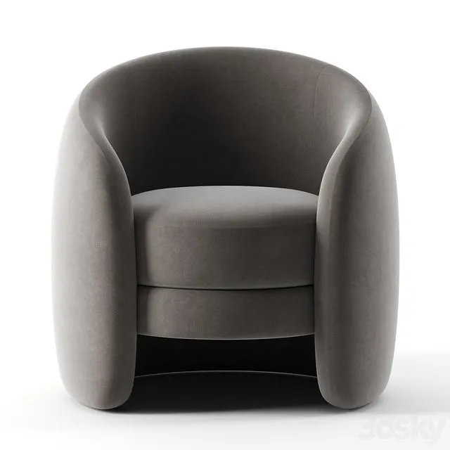 Calder armchair by Crate and Barrel 3D Model