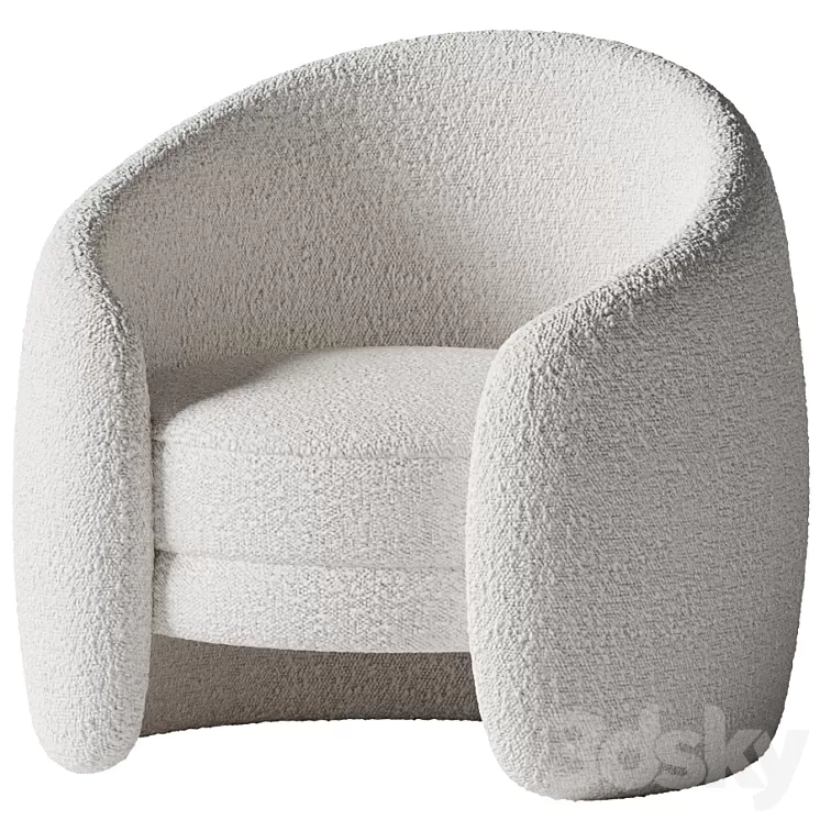 Calder Chair - Crate and Barrel 3D Model