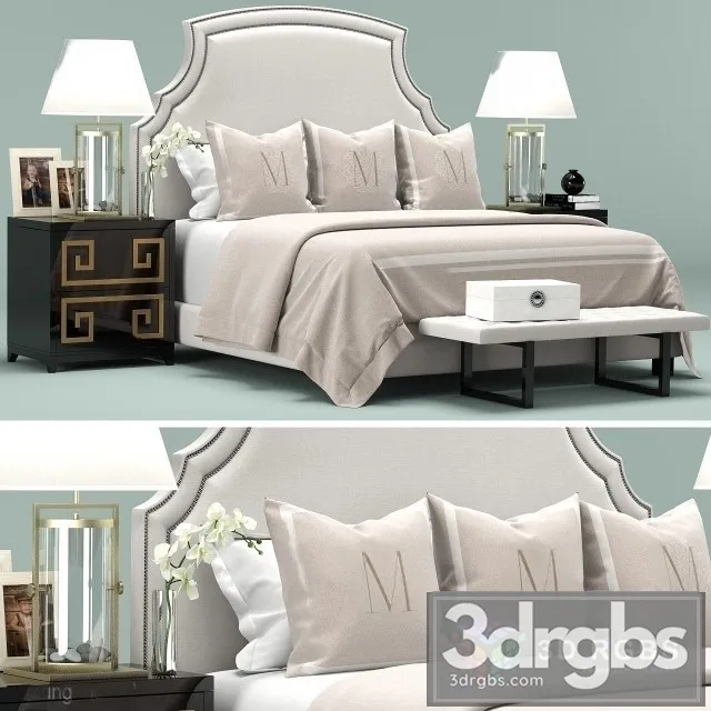 California Bed 3D Model Free