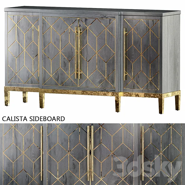 Calista sideboard 3DModel