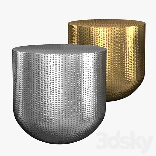 CALLIE LOW SIDE TABLE 3D Model