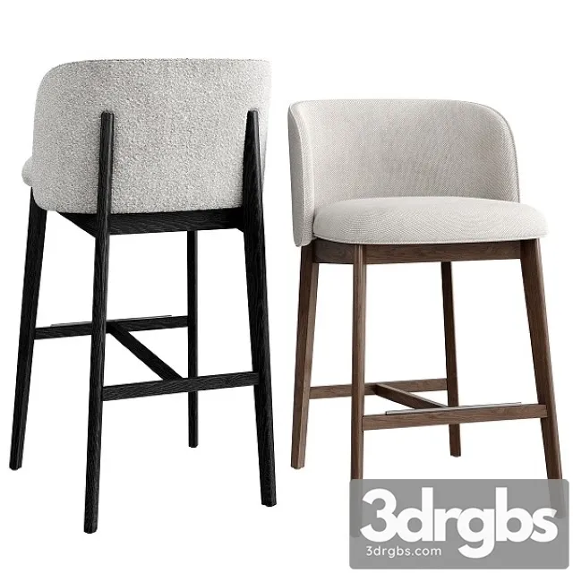 Calligaris Abrey Stool 3D Model Free