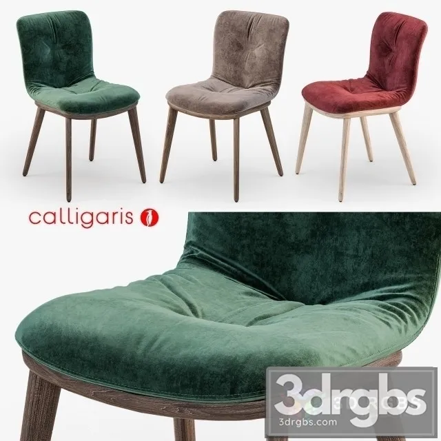 Calligaris Annie Soft Chair 3D Model Free