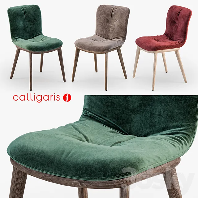 Calligaris Annie soft chair 3DModel