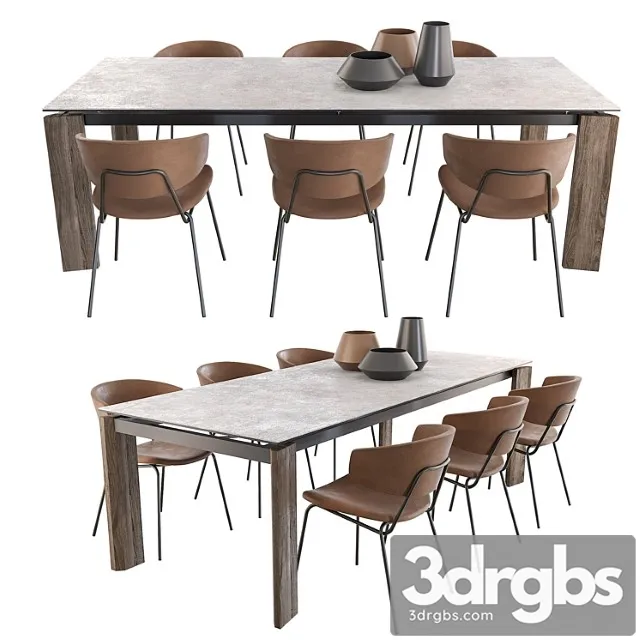 Calligaris boulevard sophia 2 3D Model Free