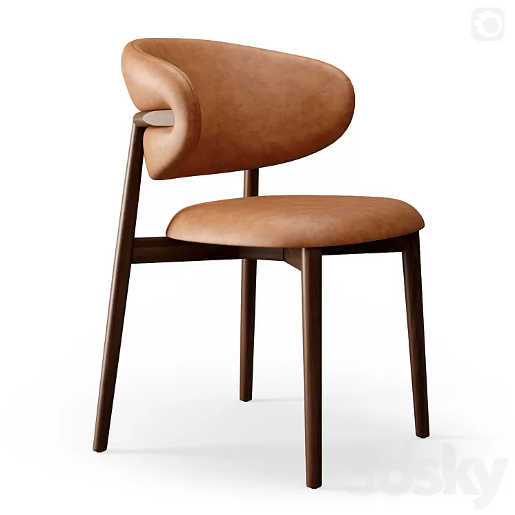 Calligaris Chairs Oleandro 3D Model Free