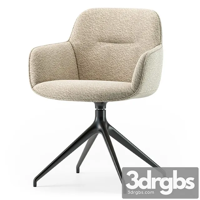 Calligaris Cocoon Metal Base Armchair 3D Model Free