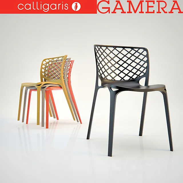 Calligaris Gamera chair 3D Model