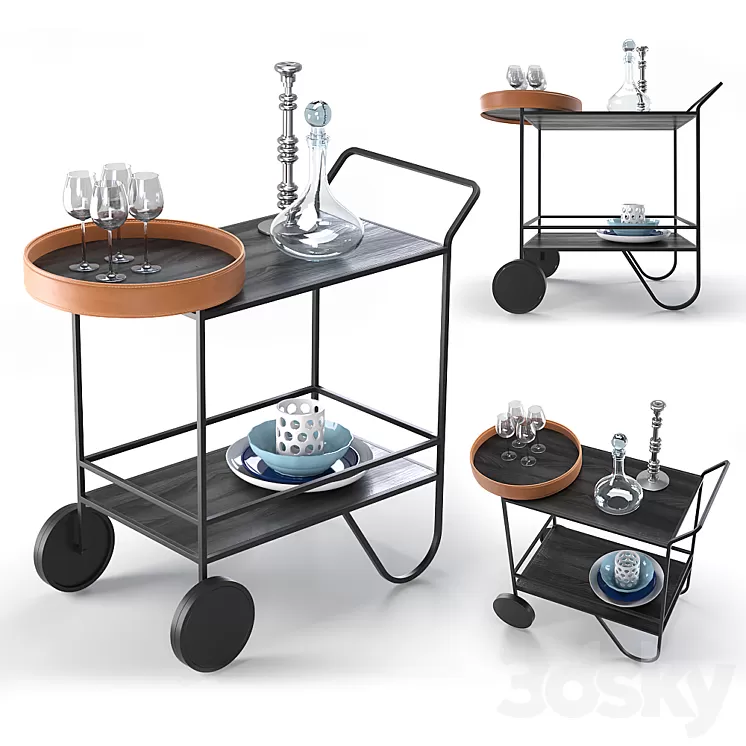 Calligaris giro table 3D Model