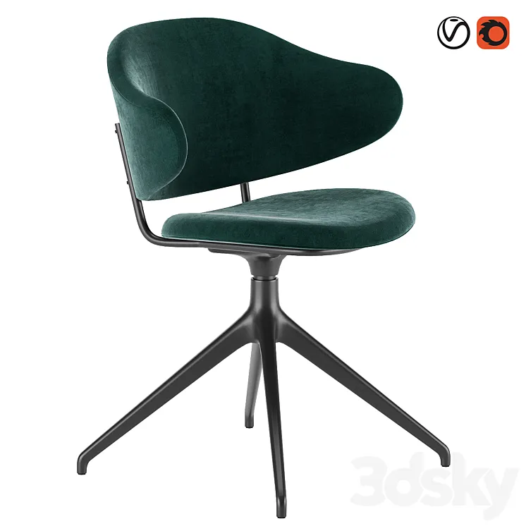 Calligaris HOLLY 3D Model Free