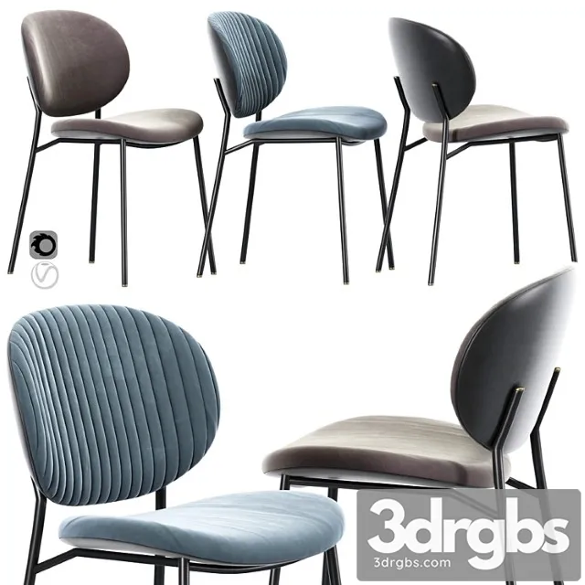 Calligaris ines dining chair 2 3D Model Free