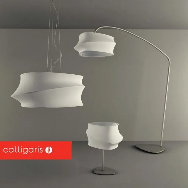 Calligaris light set 3D Model