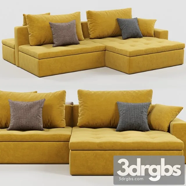 Calligaris lounge sofa 2 3D Model Free