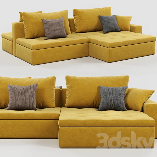 Calligaris Lounge sofa 3DModel