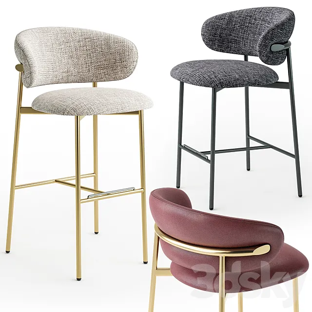 Calligaris oleandro stool 3DModel